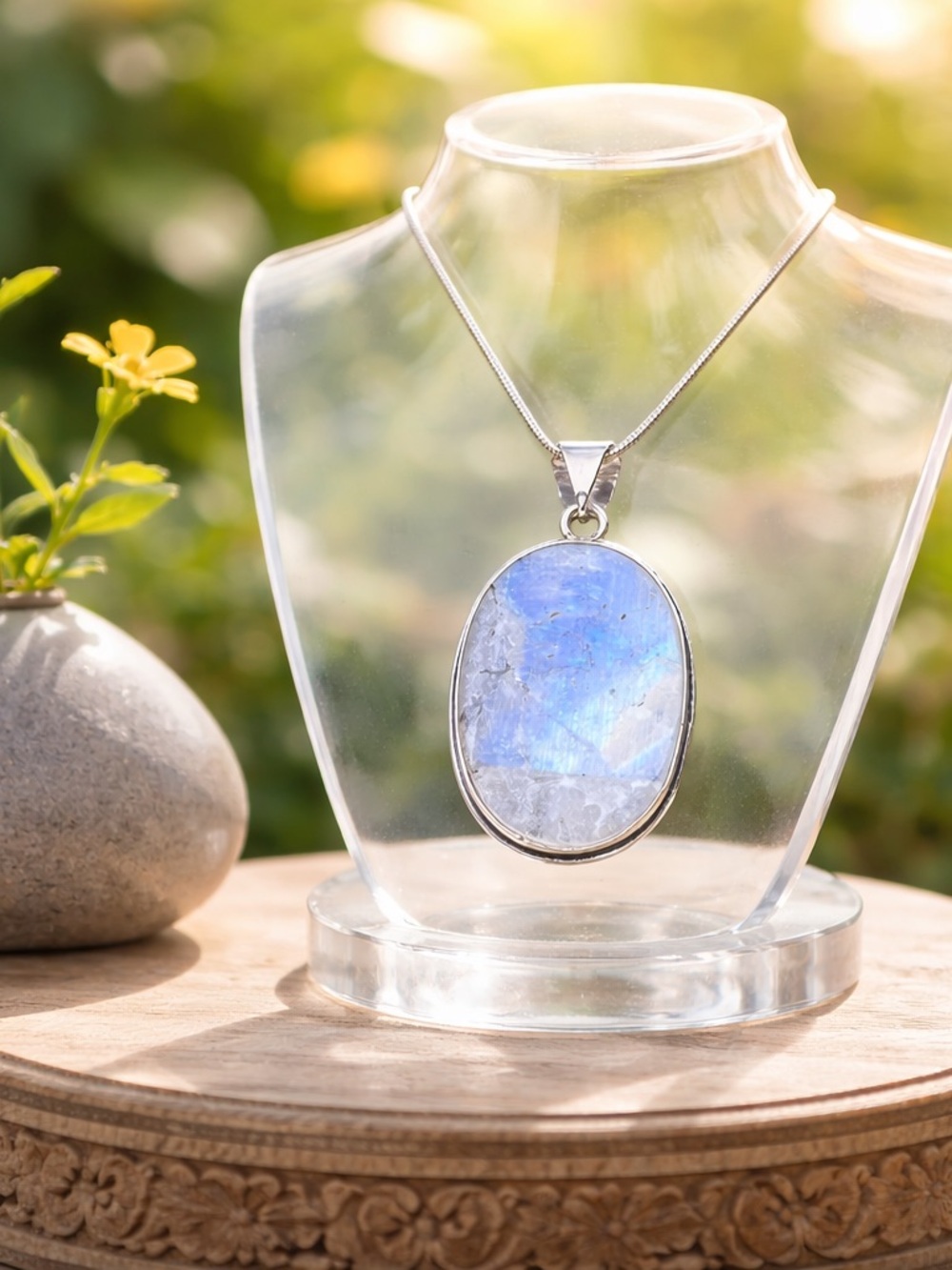 Moonstone Necklace - Picture 7 of 15